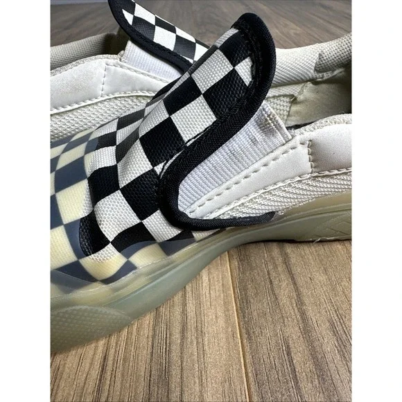 VANS Mod Slip-On Shoes‎ Sneakers Checkerboard Marshmallow 7.5M/9W - Picture 13 of 16